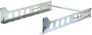 RackSolutions 3U Tool-less Universal Rail 28in Depth with Tool-less Wirebar  200 lbs Capacity, Fits Square Hole 4Post Racks, Compatible with Dell, HP, Apple & Lenovo
