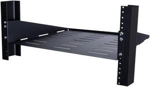 RackSolutions 2U 2Post Vented Cantilever Shelf 18in Depth  Efficient Storage and Cooling