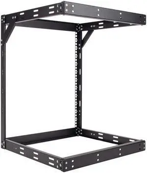 RackSolutions 12U TechEdge Wall Mount Rack  18" Depth for Secure Networking Equipment Storage