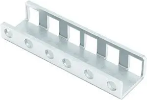 RackSolutions 2U Adapter Bracket, 2 Bends, 1.00 in Depth, Universal Rack Compatibility, No Hardware