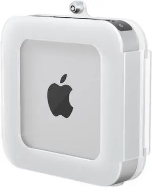 racksolutions mini mount clear wall mount and vesa mount for mac mini (june 2010 and beyond)