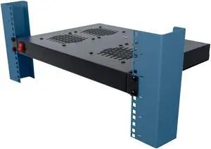 RackSolutions 1U Horizontal Fan Tray - 4 Fans, 96 CFM Airflow, Rack-Mountable for Enhanced Cooling