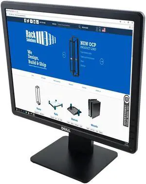 19-Inch LCD Monitor with HD Resolution, 1366 x 768, LED Backlit, Tilt Adjustment
