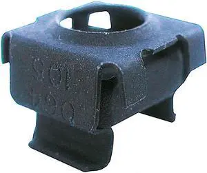RackSolutions 12-24 Cage Nuts, 25-Pack, Converts Square Holes to Threaded Round Holes
