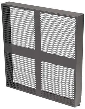 RackSolutions 12U Front Cover for Open Frame Wall Mount Rack, Equipment Protection and Tamper Reduction