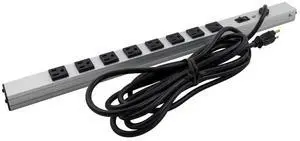 RackSolutions 20A Vertical Power Strip, 24 Outlets, 15ft Cord, NEMA L5-20P Plug and 5-20R Receptacles