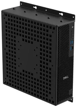 RackSolutions 135-B Wall Mount for Dell Pro Slim PCs, VESA 75/100 Compatible, Includes Mounting Hardware, Supports Flat Panel Displays