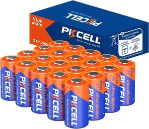PKCELL 4LR44 6V Battery 20-Pack Dog Collar Batteries (PX28A 476A A544 K28A L1325 Battery)