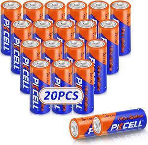 PKCELL 20 Counts 1.5V E90 LR1 MN9100 N Size Alkaline Batteries
