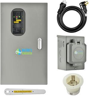 Nature's Generator Automatic 50A Transfer Switch with 50A Power Inlet Box CS6375