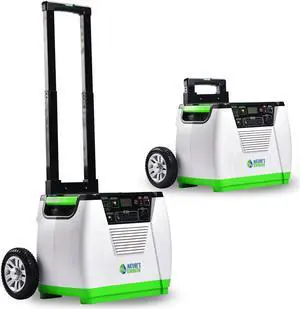 NATURE'S GENERATOR 1800W Solar & Wind Generator Powered Off-Grid Portable Eco-Friendly Power Solution for Home Improvement