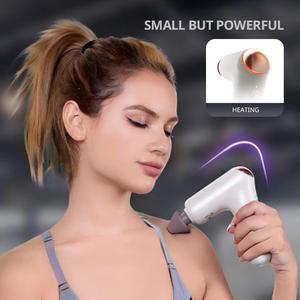 Breo Lucky 7 Deep Tissue Massage Gun with Heat Massage Gun For Back Pain Neck and Shoulders For Athletes Runners Muscle Recovery Relaxation Small but Powerful