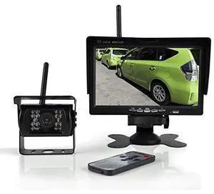 Pyle PLCMTR76WIR Wireless Backup Camera & Monitor Video System 7" Display