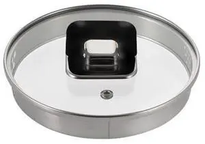 NutriChef 3.1 Quart Saucepan Pot-See-Through Tempered Glass Lids, Works with Model: NCCWSTKBLK (Black), One Size