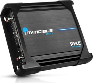 Pyle Mono-Block Mosfet Amplifier - 1-Ch 1000W Max, Bluetooth Invincible Series Amplifier - INV500DBA