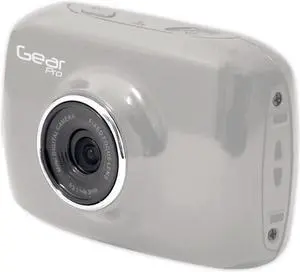 Pyle High-Definition Sport Action Camera - 720p Wide-Angle Camcorder with 2.0 Touch Screen - GDV123SL - Silver
