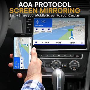 Pyle Wireless Carplay & Android System iA Box - 4GB RAM 64GB ROM with Screen Mirroring and App Installation