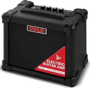 Pyle Electronic Guitar Amplifier - 5" Portable High-Definition Speaker - PGTAMPL128B