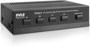 Pyle 4-Channel Stereo Speaker Selector - PSS4