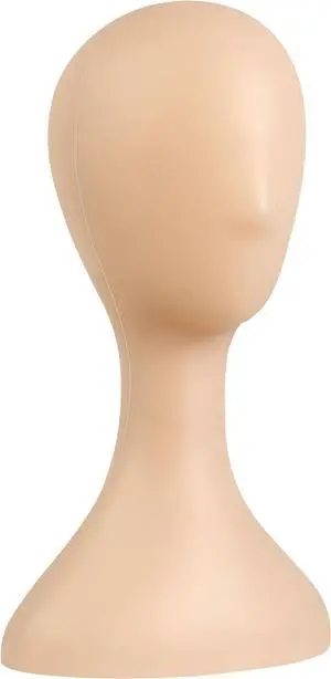 SereneLife Professional Plastic Mannequin Head - SLMAQHDSK63