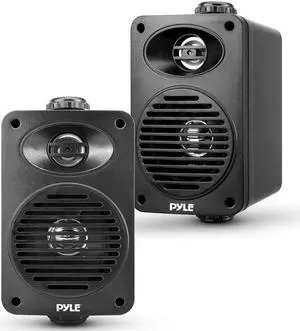 Pyle 3.5 2-Way Wireless Bluetooth Indoor/Outdoor Speaker System, Waterproof, 100W RMS, Black (PDWRBT36BK)