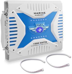 Pyle 4-Channel Elite Bluetooth Marine Amplifier - 1000W - PLMRA430BT