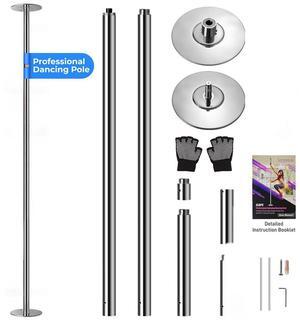 SereneLife Professional Spinning Dancing Pole - Portable & Removable Fitness Pole (SLDPS)