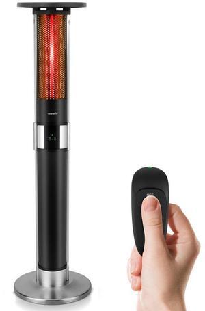 SereneLife Electric Patio Heater with Remote Control - 1500W (SLOHT44)