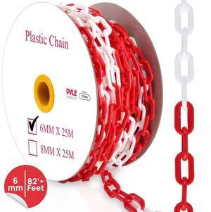 Pyle Security Barrier Chain - Warning & Hazard Caution Safety Chain (PCHN31)