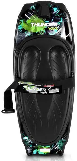 SereneLife Thunder Wave Water Sport Knee-Board - Floating, Stable Platform, Universal Design for Children, Teens & Adults