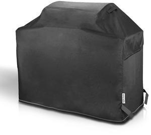 SereneLife Heavy Duty Waterproof BBQ Grill Cover with Fabric Handles & Fastening Straps - SLGCS