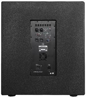 Pyle 15" 3000W Active Powered Subwoofer Box System with DSP Digital Signal Processor