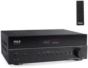 Pyle Hi-Fi Wireless BT Home Theater Receiver, 5.2 Channel Surround Sound, 1000W MAX, 4K Ultra HD, MP3/USB/FM Radio - PT865BT
