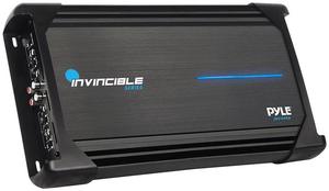 Pyle 4-Channel Bridgeable MOSFET Amplifier, 2000W Max, Class AB, with Bass Boost and Protection Circuitry - INV449A