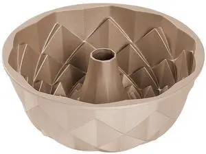 NutriChef Extra-Thick Nonstick Cast Aluminum Bundt Cake Pan - NCBUTP26 - 9.5"x3.74"