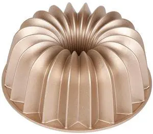 NutriChef Extra-Thick Nonstick Cast Aluminum French Wreath Pan - NCBUTP42 - 9.4"x3.9"