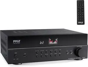 Pyle Hi-Fi Wireless Bluetooth 5.0 Home Theater Receiver - 7.2 Channel Surround Sound Stereo Amp with ARC Support - MP3/USB/DAC/FM Radio - 1200W PMPO - HDMI - Remote Control - for Home Audio - PT885BT