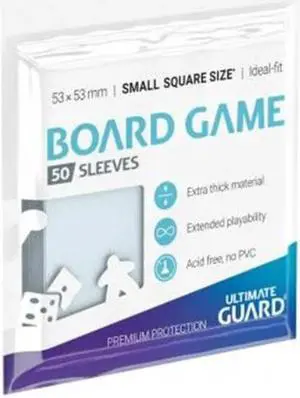 Sleeves For Board Game Cards - Small Square