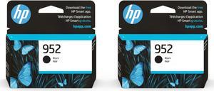 HP 952 Black Ink Cartridges (2-pack) | Works with OfficeJet 8702, OfficeJet Pro 7720, 7740, 8210, 8710, 8720, 8730, 8740 Series
