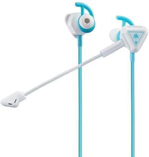 Turtle Beach Battle Buds In-Ear Gaming Headset - Mobile & PC with 3.5mm, Xbox Series X, Xbox Series S, Xbox One, PS5, PS4, PlayStation  Lightweight, In-Line Controls, White/Teal