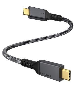 thumbnail image 2 of TRAHOO-240W Thunderbolt 4 Cable 3ft, USB C Thunderbolt 4 Cable Monitor Cable Supports 40gbps Data Transfer Single 8k Dual 4k Video Compatible Thunderb 8e096f2c A7a0 4738 84c5 8874a1e4f32e.99a920d056e7c0677db3dd2d18487170 2 of 13