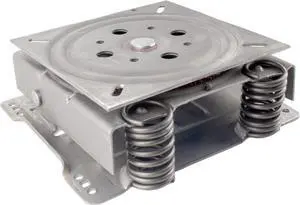 BambooMN 8.25" Swivel Rocker Plate Replacement Mechanism - Restore Recliner, Chair, Furniture - Heavy Duty - Easy Installation - 1 Unit