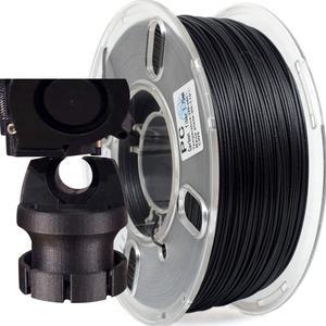 Carbon Fiber Filament, PRILINE Carbon Fiber Polycarbonate 3D Printer Filament 1.75mm, High Strength Carbon Fiber 3D Printing Filament 1kg Spool, Black