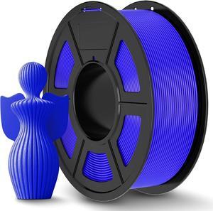 JAYO PLA+ Filament 1.75mm, PLA Plus 3D Printer Filament 1.1KG, Dimensional Accuracy +/- 0.02mm, Neatly Wound Filament, Toughness 3D Printing Filament, 1.1 kg Spool(2.42 LBS), 363 Meters, PLA+ Blue