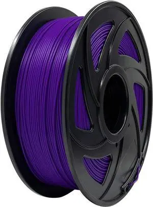 Voxelab 3D Printer Filament, 1.75mm PLA Pro (PLA+) Filament, Dimensional Accuracy +/- 0.02 mm, 3D Printing Material 1kg/ Spool, Compatible with FDM 3D Printer/Pen (Purple)