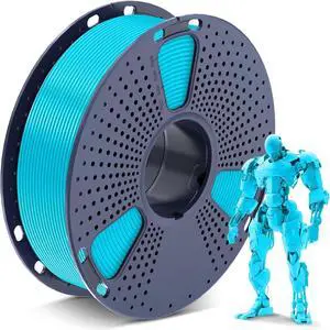 SUNLU PLA 3D Printer Filament PLA Filament 1.75mm, Neatly Wound 3D Printing Filament 1.75mm, Dimensional Accuracy +/- 0.02 mm, Fit Most FDM 3D Printers, 1kg Spool (2.2lbs), Turquoise Cyan