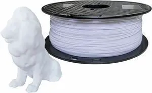 Cold White PLA Filament 1.75 mm 1KG 3D Printer Bright Cool White 3D Printing Material PLA + Pro Plus CC3D MAX Filament Snow White Color