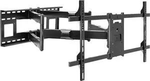 Mount-It! Long Extension TV Mount, Dual Arm Full Motion Wall Bracket with 36 inch Extended Articulating Arm, Fits Screen Sizes 50 55 60 65 70 75 80 85 90 Inch, VESA 800x400mm Compatible, 176 lb