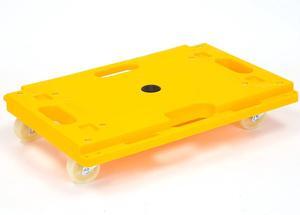 Mount-It! Furniture Dolly with Wheels, 220 Lbs Capacity, Portable, Connectable Small Flat Platform Dolly for Moving Pianos, Couches, Boxes, and Appliances, Floor-Friendly Rolling Cart