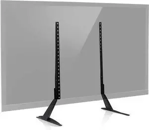 Mount-It! Universal TV Stand, TV Stand Mount, TV Legs for 32-60 inch LCD/LED/OLED Plasma TVs, Height Adjustable, 110 Lb Capacity, VESA up to 800x400 mm